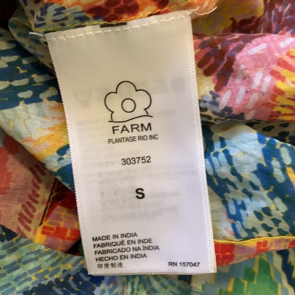 FARM Rio Colorful Patchwork Mini Dress - Picture 15 of 16